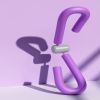 1pc Multifunctional Pelvic Floor Muscle Trainer Leg & Arm Trainer For Men And Women - Purple