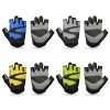 OZERO Men's Cycling Biker Gloves Fingerless Gym gloves Breathable MTB Accesories Motorcycle Sports Gloves Cycling Equipment - Yellow - XL