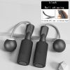 Small Ball Type Cordless Bearing Rope Skipping Training Rope - Black-small Ball