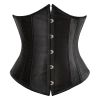 SEXY Gothic Underbust Corset and Waist cincher Bustiers Top Workout Shape Body Belt Plus size Lingerie S-6XL - Black - XL