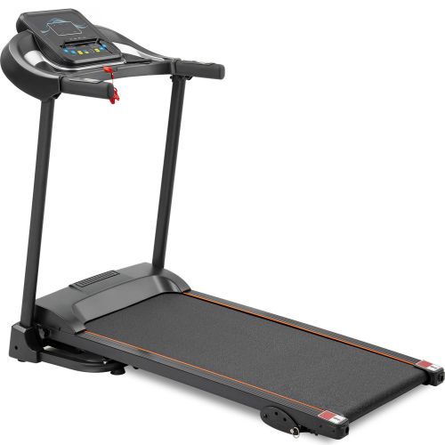Compact Easy Folding Treadmill Motorized Running Jogging Machine with Audio Speakers and Incline Adjuster RT - MS196422AAA Compact Easy Folding Treadmill Motorized Running Jogging Machine with Audio Speakers and Incline Adjuster RT - MS196422AAA