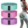 Resistance Bands; Light/medium/heavy 3 Levels Exercise Bands For Women Legs And Glutes; Yoga Starter Set For Working Out - Pink