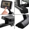 Water Rowing Machine Rower with LCD Monitor, Exercise Workout Water Rower for Home Use - as Pic