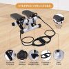 YSSOA Mini Stepper with Resistance Band, Stair Stepping Fitness Exercise Home - Default