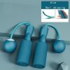 Small Ball Type Cordless Bearing Rope Skipping Training Rope - Red - Small Ball