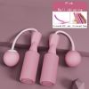 Small Ball Type Cordless Bearing Rope Skipping Training Rope - Red - Small Ball