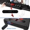 FYC Under Desk Treadmill - 2 in 1 Folding Treadmill for Home 2.5 HP, Installation-Free Foldable Treadmill Compact Electric Running Machine, Remote Con