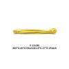 Elastic Resistance Band; Exercise Expander Stretch Fitness Rubber Band; Pull Up Assist Bands For Training Pilates Home Gym Workout - Black