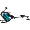 Water Rowing Machine Rower with LCD Monitor, Exercise Workout Water Rower for Home Use - as Pic