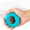 40-80LB Strength Hand Grip Ring; Muscle Power Training Silicone Ring; Fitness Body Building Carpal Expander Training Finger Ring - Pink-20-30BL
