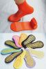 3 Colors Adult Non-Skid Socks for Yoga Pilates Ballet Mens and Womens Slipper Socks - Default
