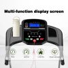Folding Treadmill for Small Apartment, Electric Motorized Running Machine for Gym Home, Fitness Workout Jogging Walking Easily Install, Space Save - a