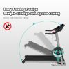 Folding Treadmill for Small Apartment, Electric Motorized Running Machine for Gym Home, Fitness Workout Jogging Walking Easily Install, Space Save - a