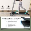 Folding Treadmill for Small Apartment, Electric Motorized Running Machine for Gym Home, Fitness Workout Jogging Walking Easily Install, Space Save - a