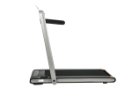 2 in 1 Under Desk Treadmill, 2.5HP Folding Electric Treadmill Walking Jogging Machine for Home Office with Remote Control, Black - as Pic
