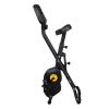 Home Folding Exercise Bike Black - BLACK