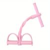 Pedal Resistance Bands; Thickened Foot Pedal Pull Rope; Yoga Equipment For Abdomen Waist Arm Leg Stretching Slimming Training - Blue