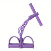 Pedal Resistance Bands; Thickened Foot Pedal Pull Rope; Yoga Equipment For Abdomen Waist Arm Leg Stretching Slimming Training - Blue