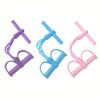 Pedal Resistance Bands; Thickened Foot Pedal Pull Rope; Yoga Equipment For Abdomen Waist Arm Leg Stretching Slimming Training - Blue