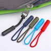 10pcs Zippers Pull Puller End Fit Rope Tag Replacement Clip Broken Buckle Fixer Suitcase Tent Backpack Zipper Cord - 10pcs