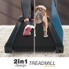 Dog Treadmill Small Dogs - Dog Treadmill for Medium Dogs - Dog Pacer Treadmill for Healthy & Fit Pets - Dog Treadmill Run Walk - as Pic