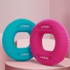40-80LB Strength Hand Grip Ring; Muscle Power Training Silicone Ring; Fitness Body Building Carpal Expander Training Finger Ring - Rose Red-30-40BL