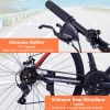 21 Speed Hybrid bike Disc Brake 700 C Road Bike For men women's City Bicycle - as Pic