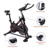 Home Gym Cardio Fitness Training Exercise Bike With Resistance - Black - Professional Exercise Bikes