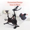 Home Gym Cardio Fitness Training Exercise Bike With Resistance - Black - Professional Exercise Bikes