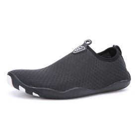 Fitness Hiking Climbing Water Skiing Outdoor Wading Upstream Shoes (Option: Black-40)